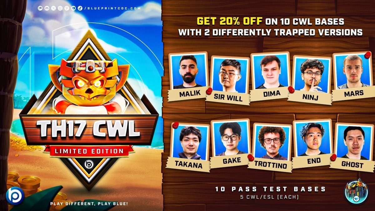 New TH17 CWL Packs Limited Edition - Blueprint CoC