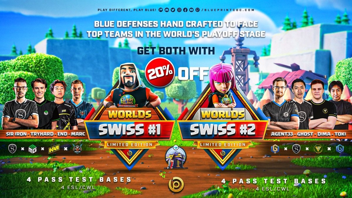 TH15 Swiss Stage Dominator Base Packs ⭐ Limited Edition