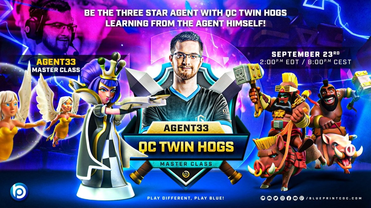 Agent33 Master Class ⚔️ QC Twin Hogs