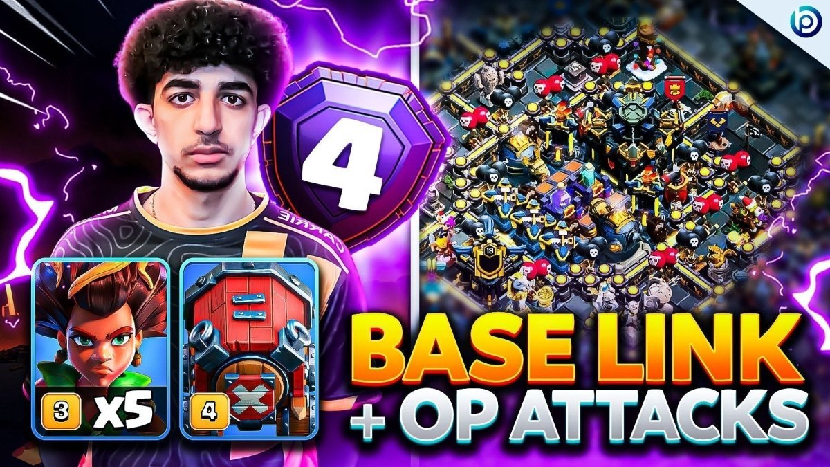 TH17 Legend Base That Took Krispy to #4 in the World