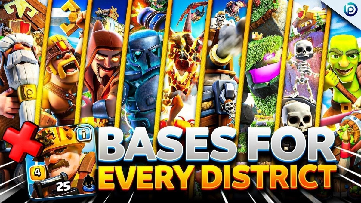 Best Clan Capital Base Links for Every District in 2025