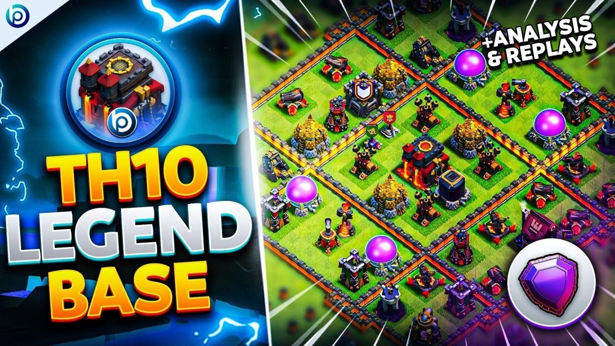 Best TH10 Trophy Base (Anti 2 Star) of 2025 with Link