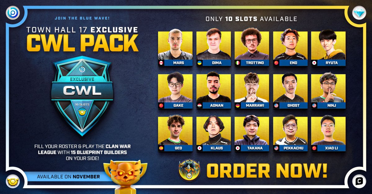 Exclusive CWL Pack - Blueprint CoC