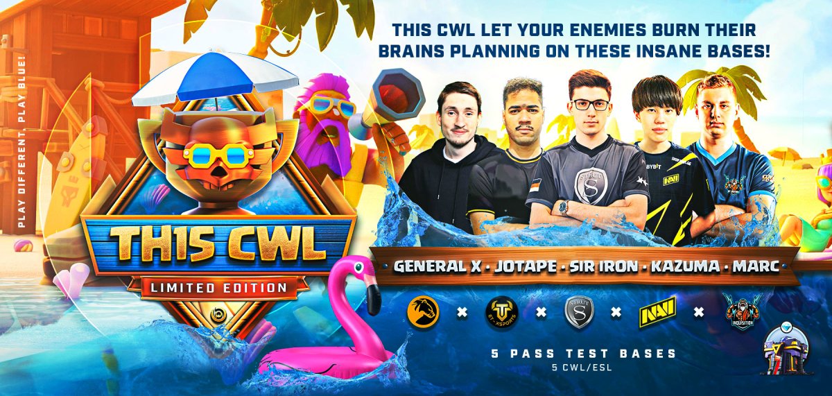 New TH15 Summer CWL PACK ⭐ Limited Pack - Blueprint CoC
