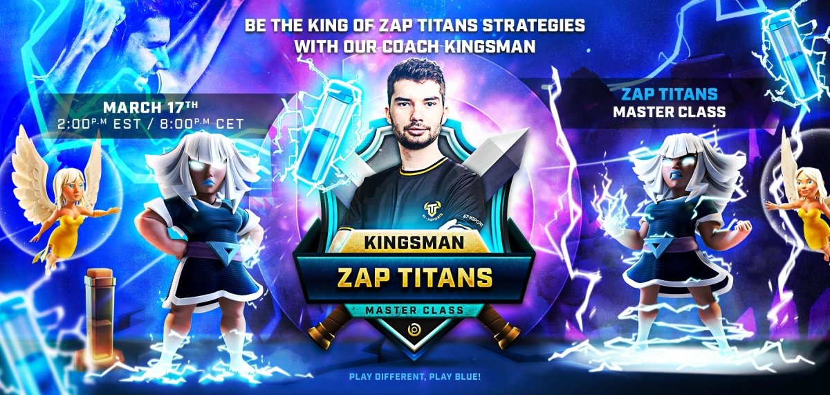 Kingsman Master Class ⚔️ Zap Titans Master Class