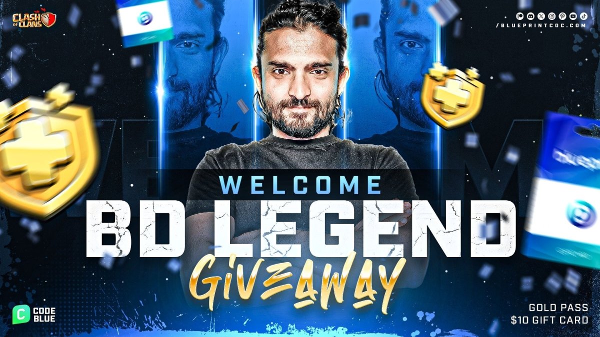 Welcome BD Legend to the Blue Family - Blueprint CoC