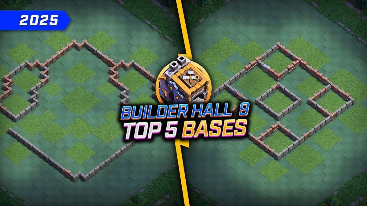 The Best Builder Hall 9 Base Layouts in 2025 (BH9 Base Link)
