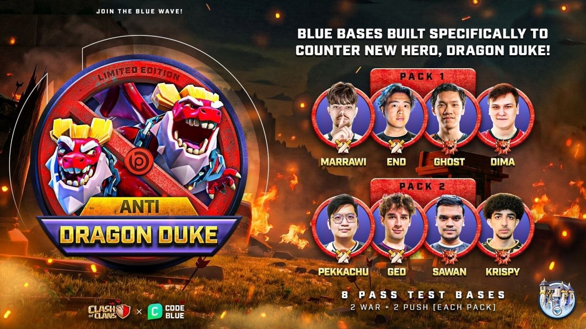 TH18 Anti Dragon Duke Base Pack Limited Edition - Blueprint CoC