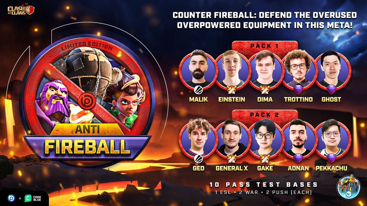 TH17 Anti Fireball Base Pack ⭐ Limited Edition