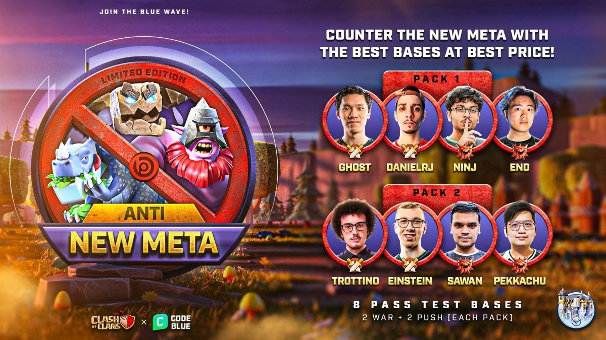 TH18 Anti New Meta Base Pack Limited Edition - Blueprint CoC