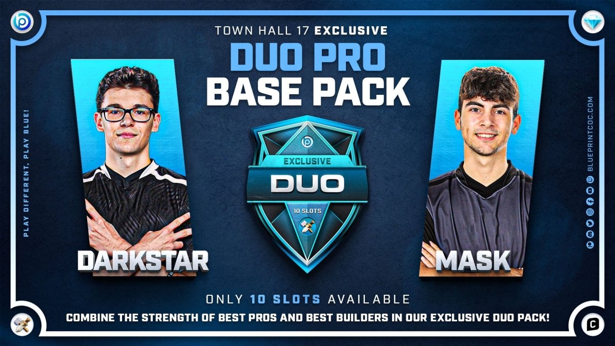 Exclusive Duo Pro Pack💎 - Blueprint CoC