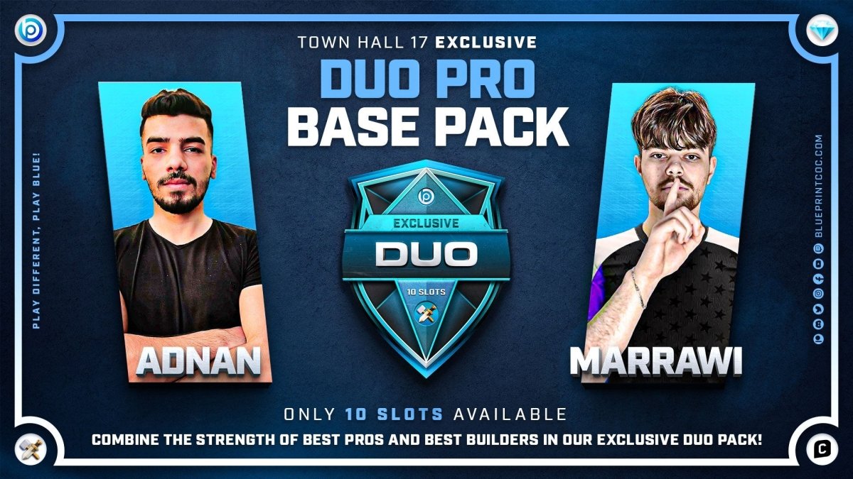 Exclusive Duo Pro Pack💎 - Blueprint CoC