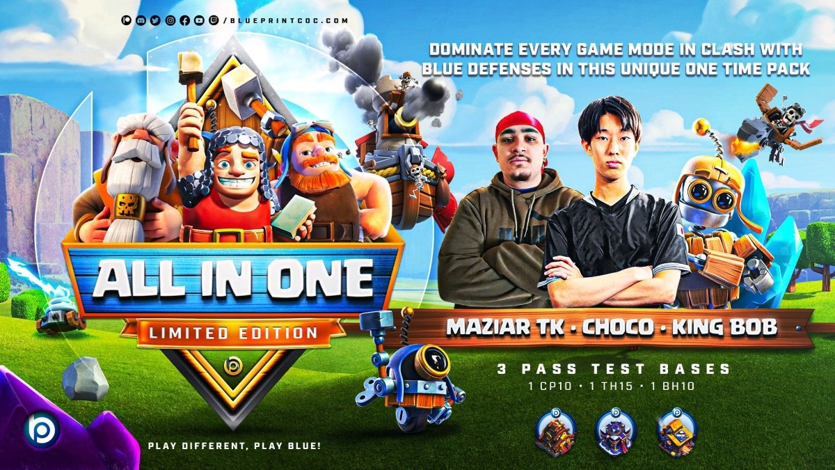 All In One Pack All In One Base Pack ⭐ Limited Edition – Blueprint CoC