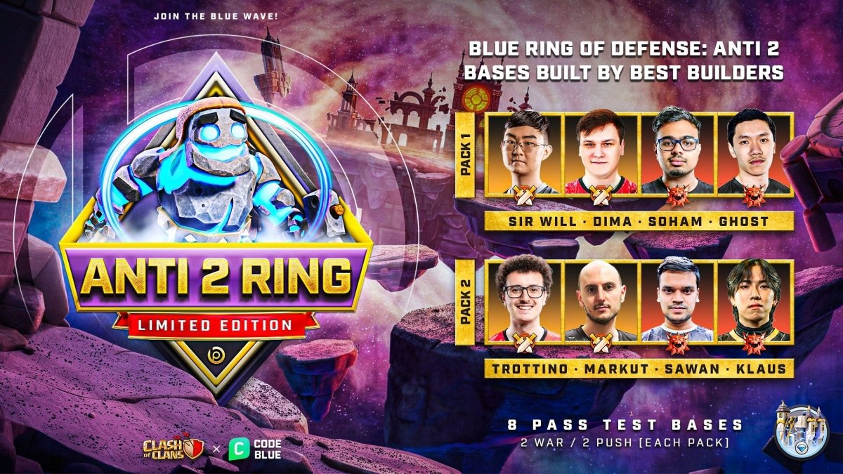 TH18 Anti 2 Ring Base Pack Limited Edition - Blueprint CoC