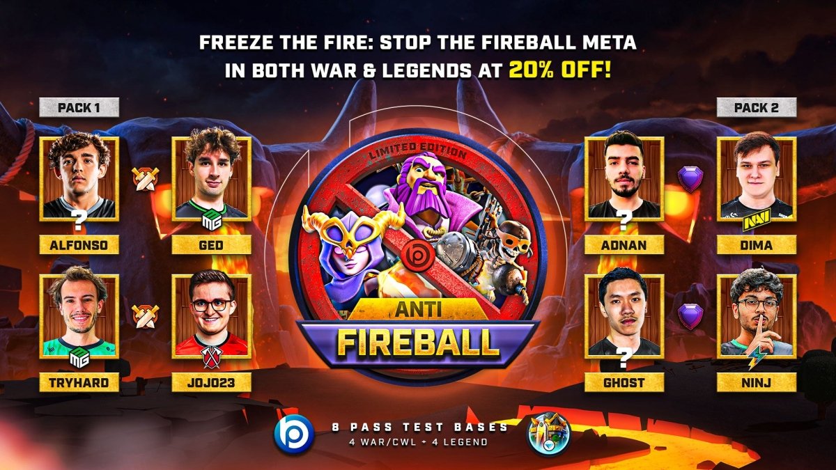 TH16 Anti Fireball Base Pack ⭐ Limited Edition