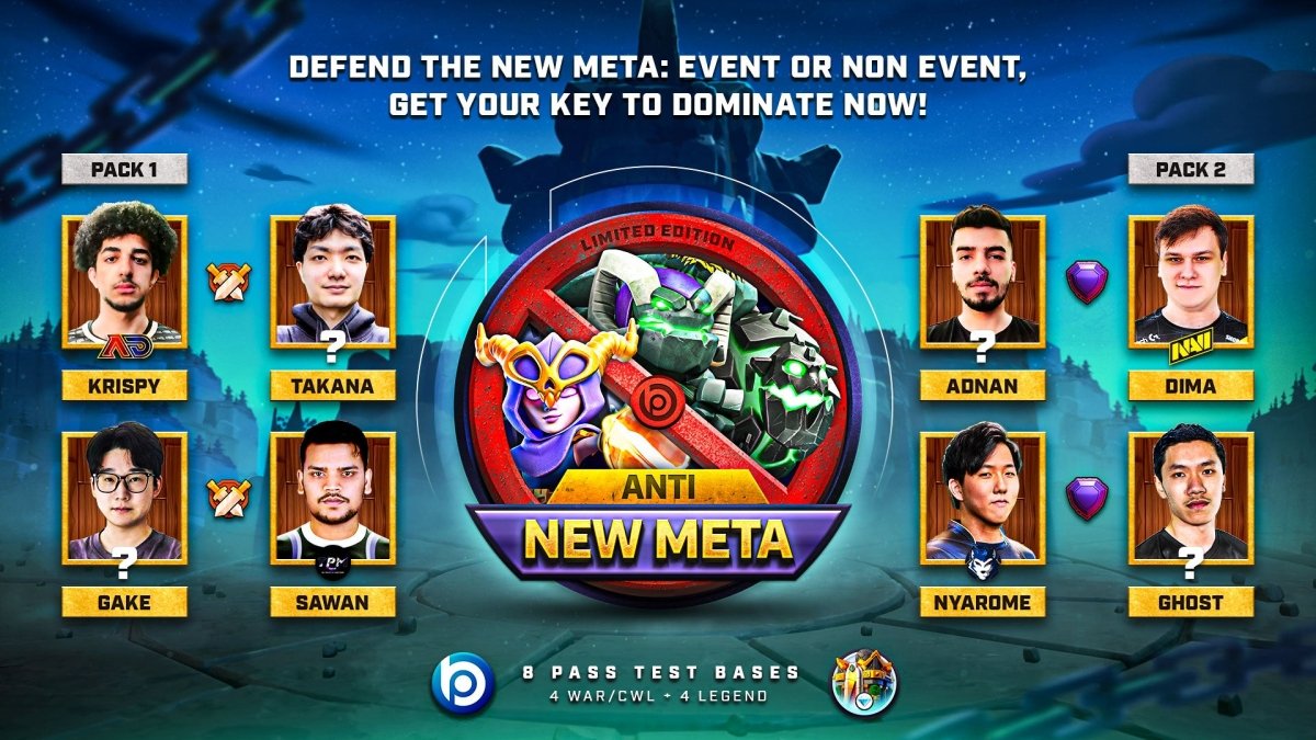 TH16 Anti New Meta Base Packs ⭐ Limited Edition