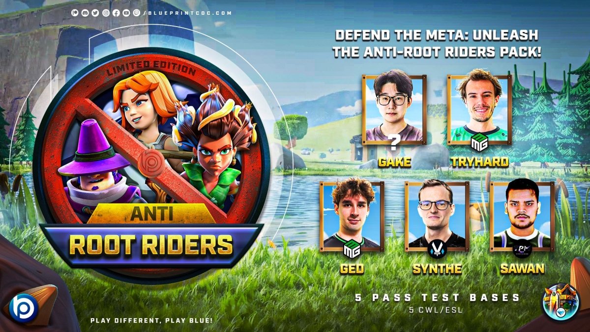 TH16 Anti Root Riders Base Pack ⭐ Limited Edition