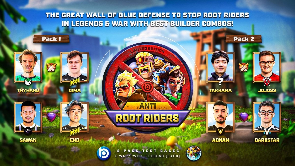 TH16 Anti Root Riders Base Pack ⭐ Limited Edition