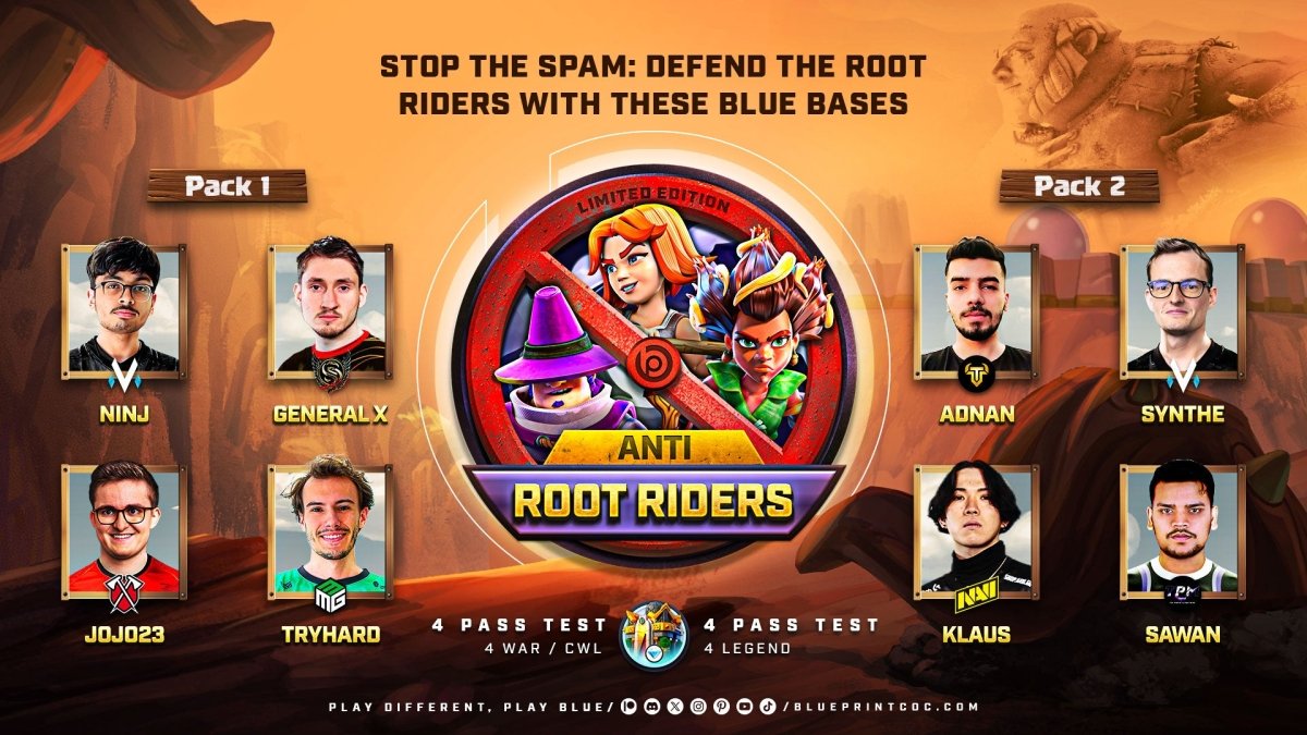 TH16 Anti Root Riders Base Pack ⭐ Limited Edition