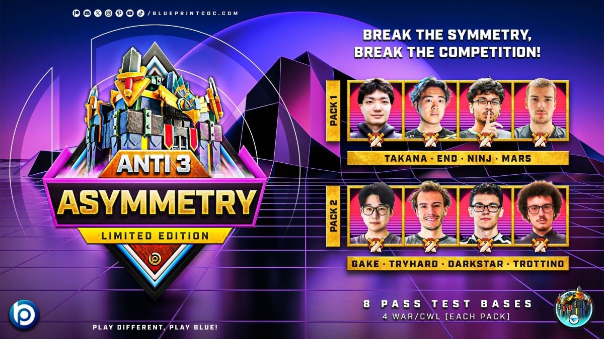 TH17 Unsymmetrical Base Pack ⭐ Limited Edition