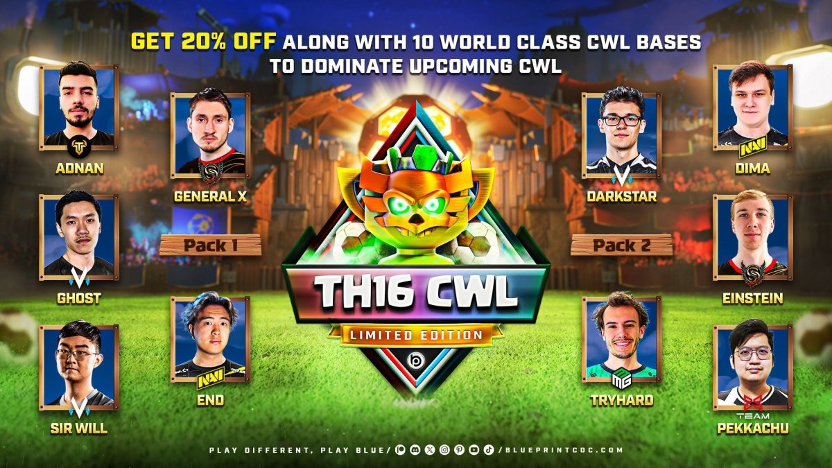 New TH16 CWL Packs ⭐ Limited Edition