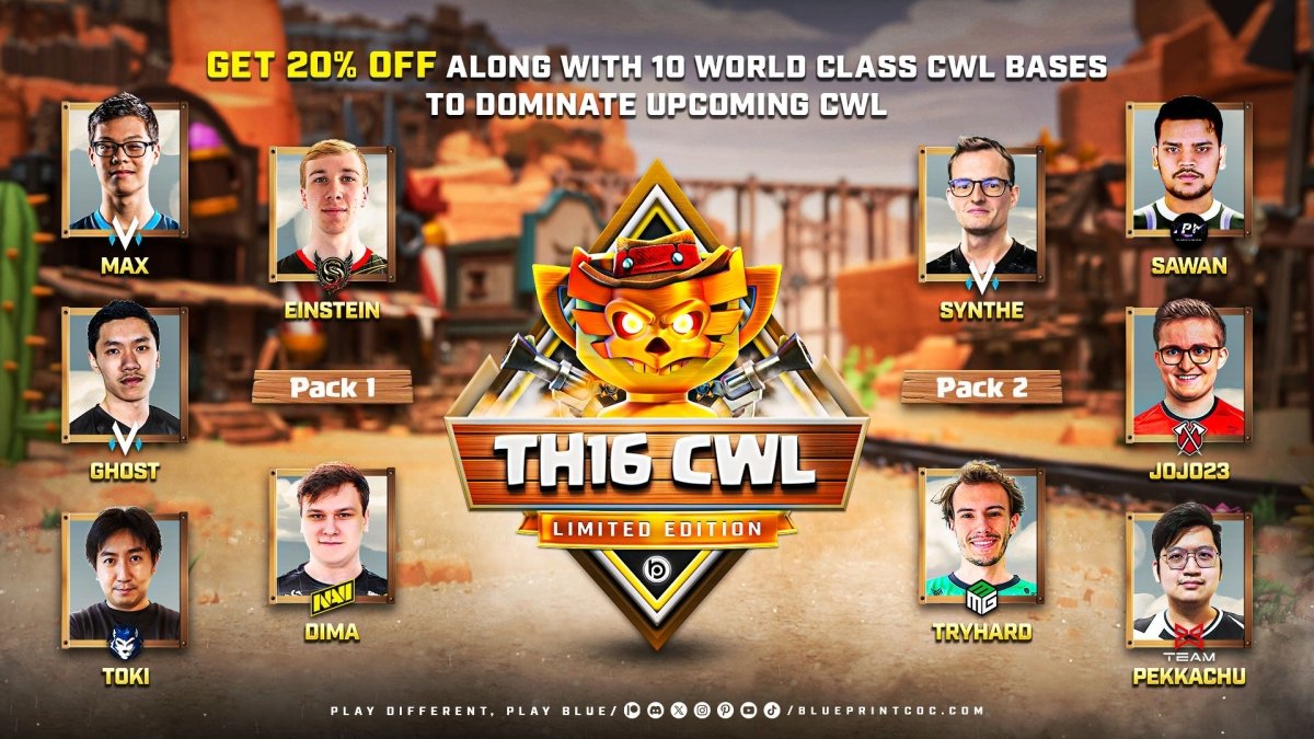 New TH16 CWL Packs ⭐ Limited Edition