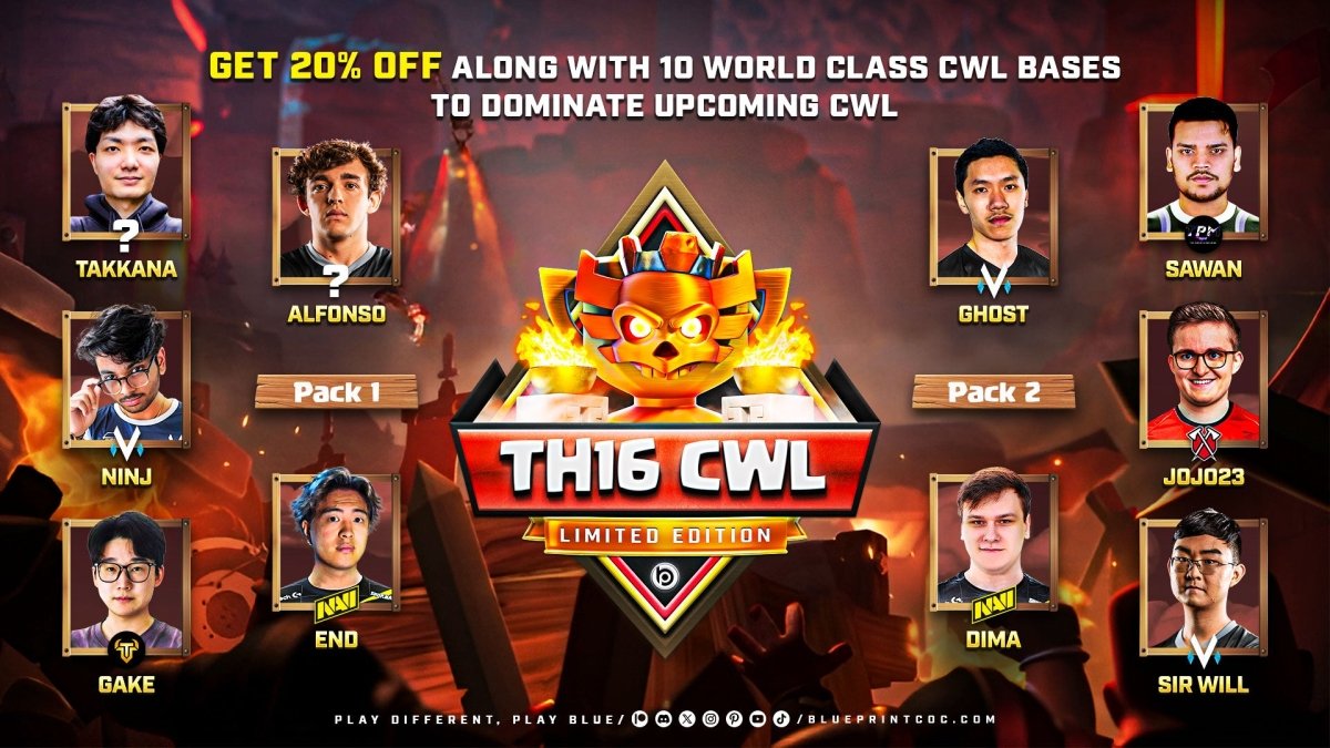 New TH16 CWL Packs ⭐ Limited Edition