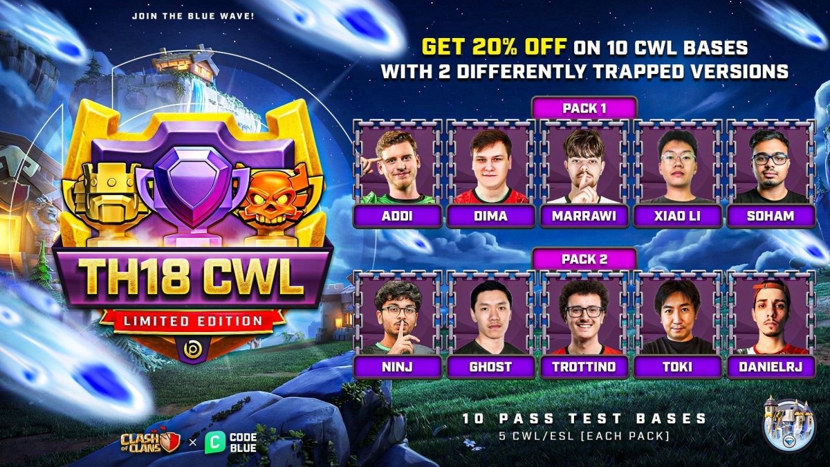 TH18 CWL Packs Limited Edition - Blueprint CoC