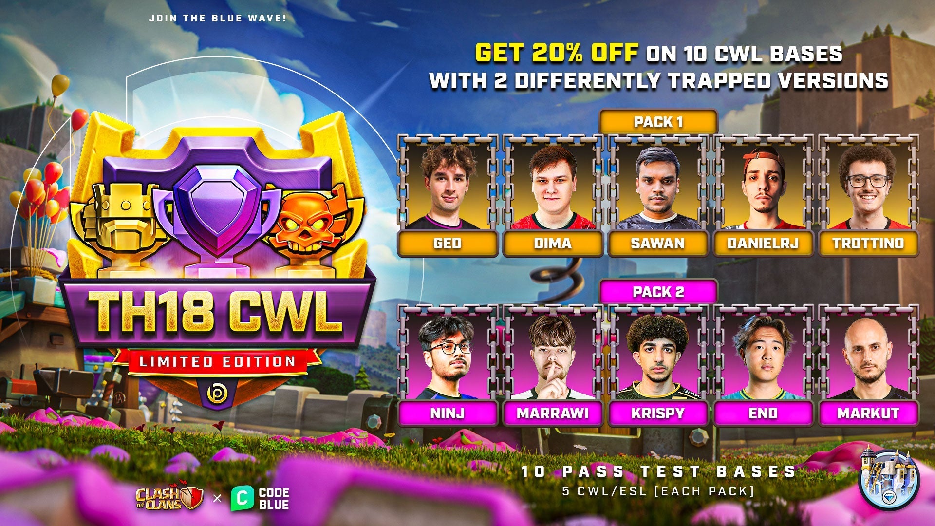 TH18 CWL Packs Limited Edition - Blueprint CoC