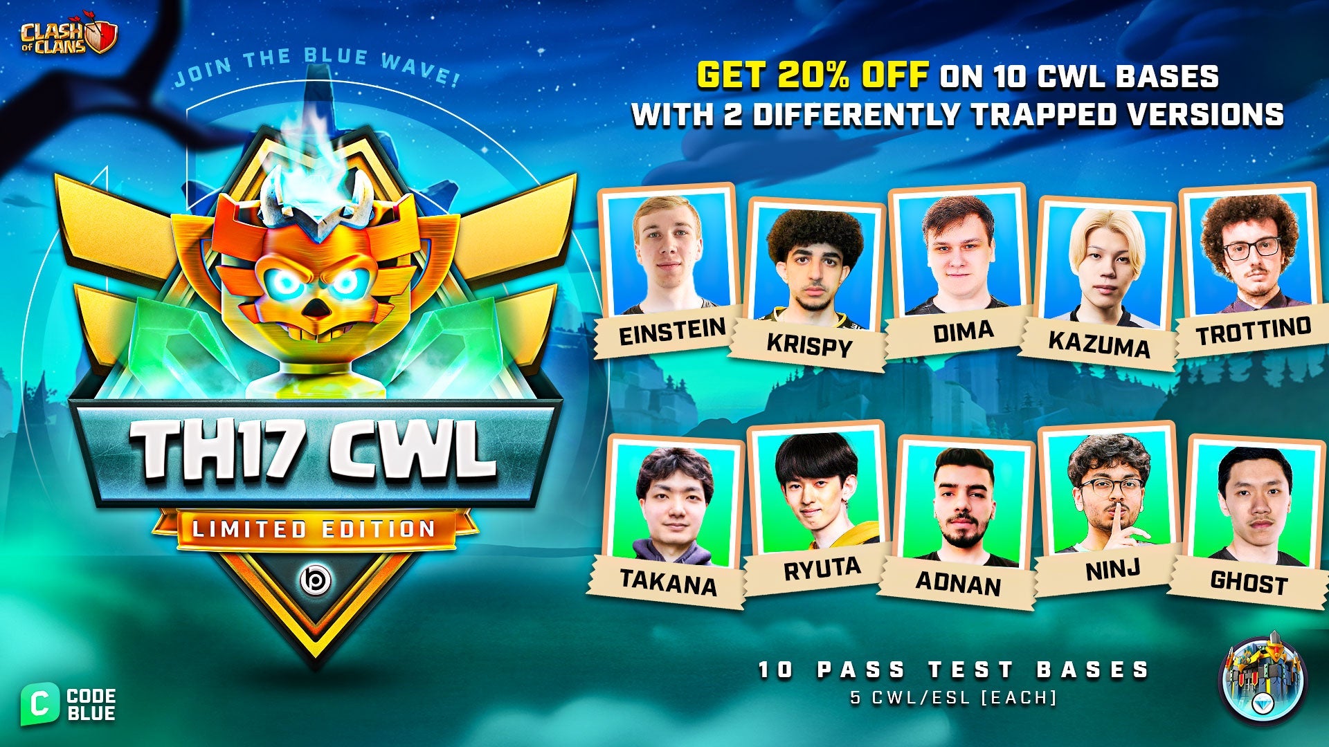 New TH17 CWL Packs Limited Edition - Blueprint CoC