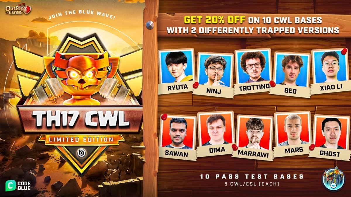 New TH17 CWL Packs Limited Edition - Blueprint CoC