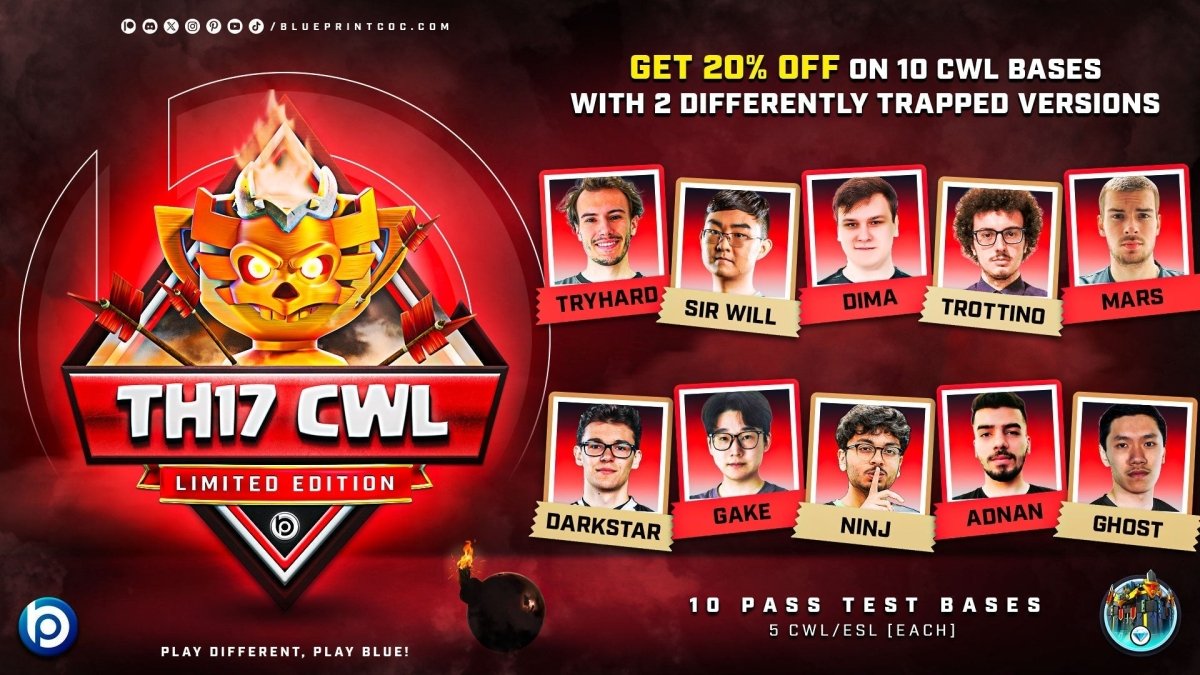 New TH17 CWL Packs ⭐ Limited Edition
