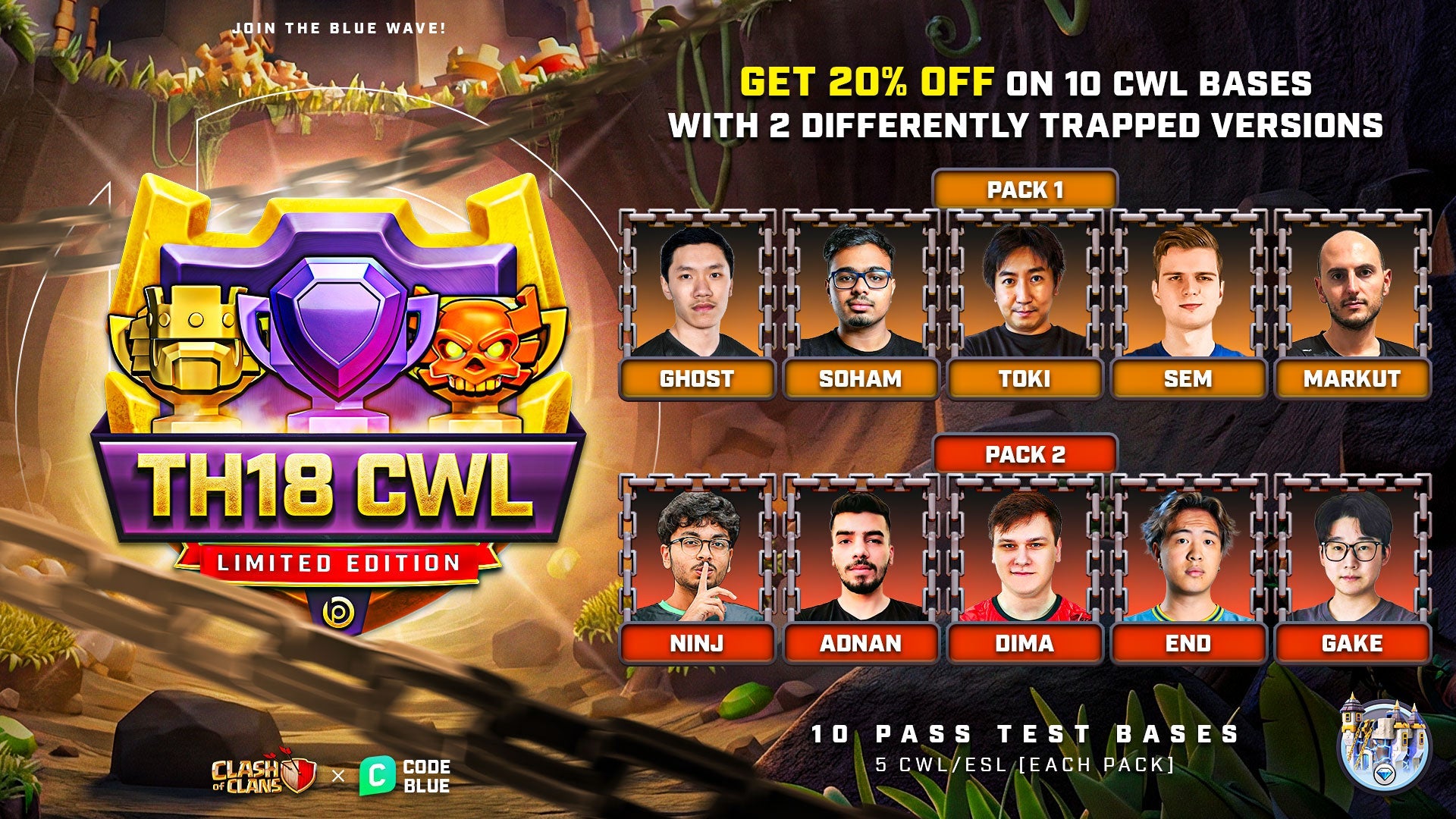 TH18 CWL Packs Limited Edition - Blueprint CoC