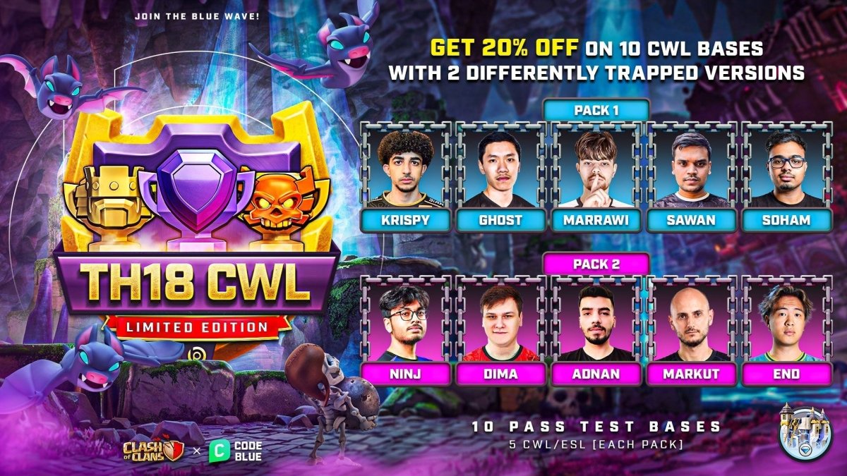 TH18 CWL Packs Limited Edition - Blueprint CoC