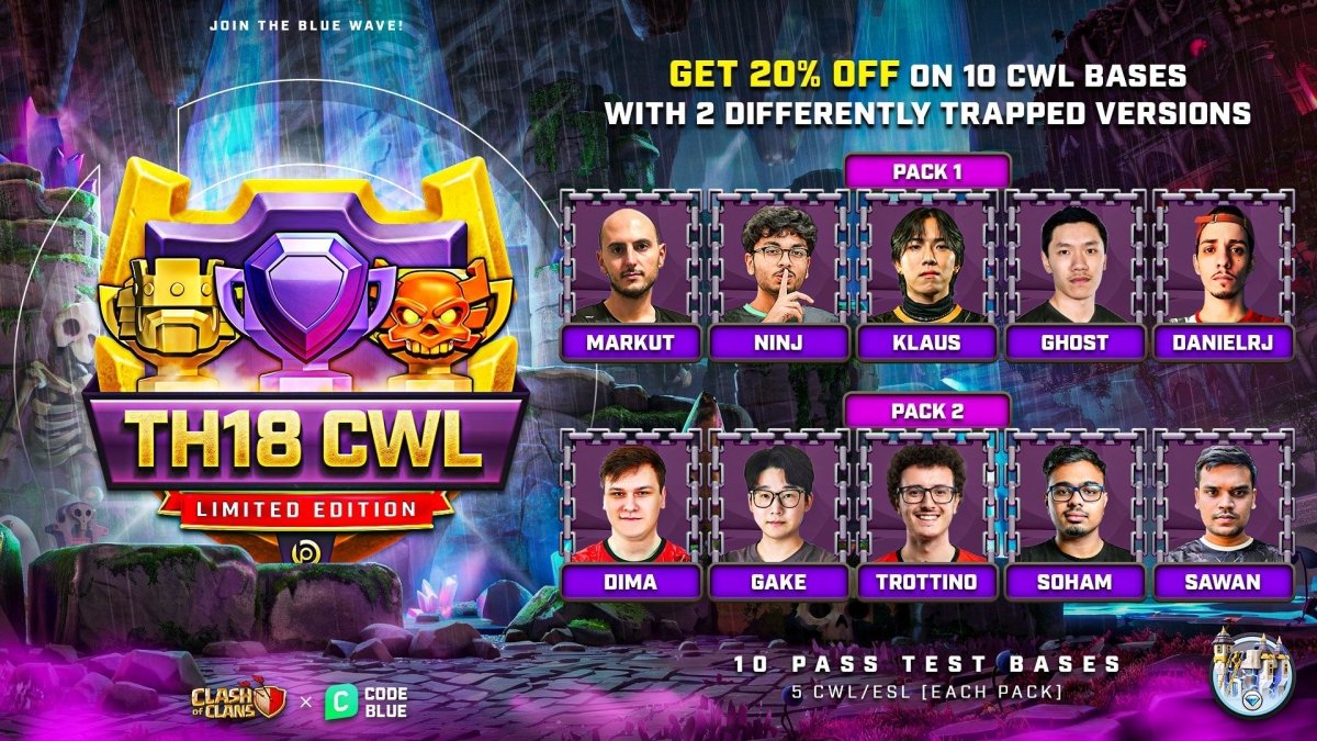 TH18 CWL Packs Limited Edition - Blueprint CoC