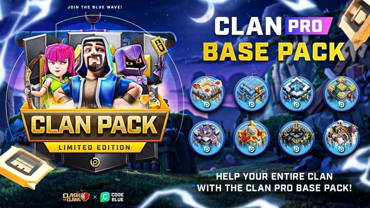 Clan Pro Base Pack Limited Edition - Blueprint CoC