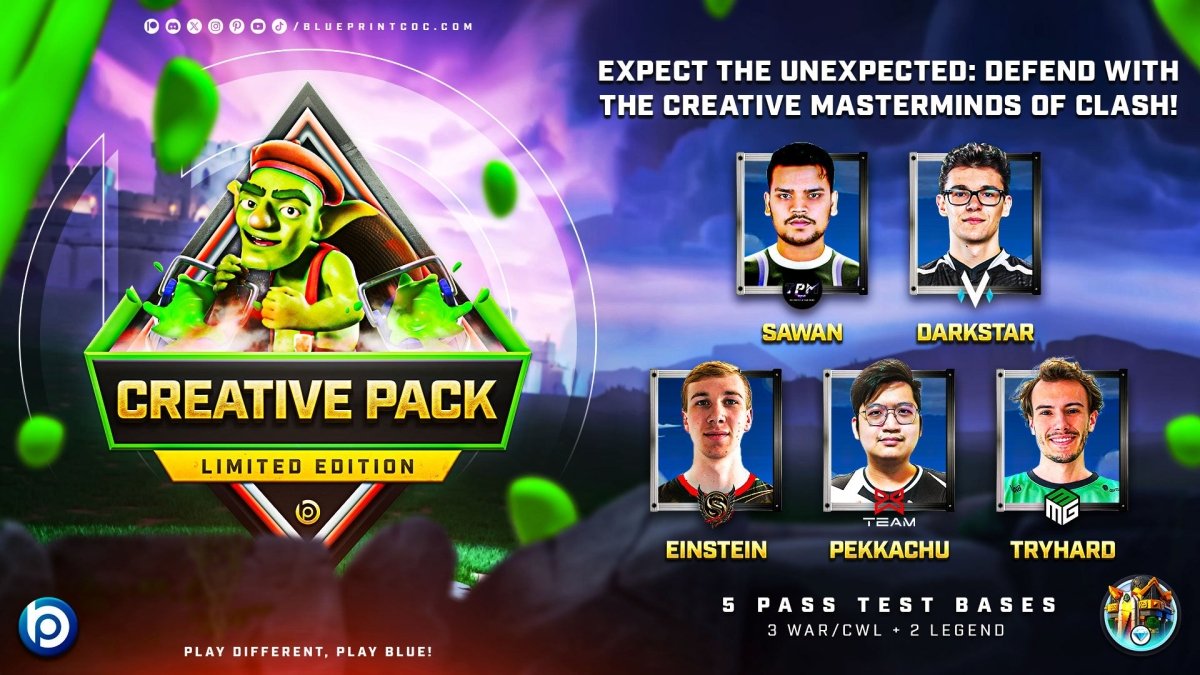 TH16 Creative Base Packs ⭐ Limited Edition