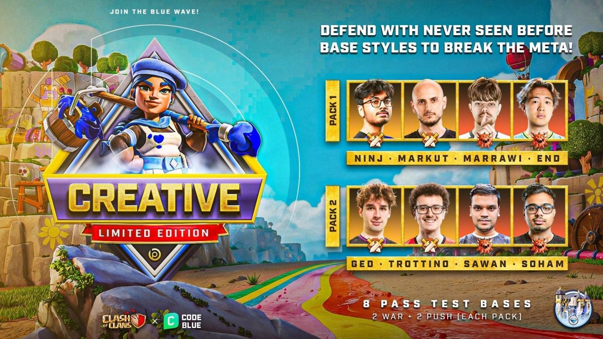 TH18 Creative Base Packs Limited Edition - Blueprint CoC