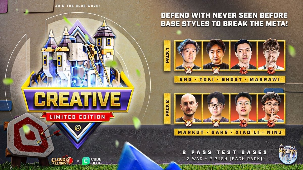 TH18 Creative Base Packs Limited Edition - Blueprint CoC