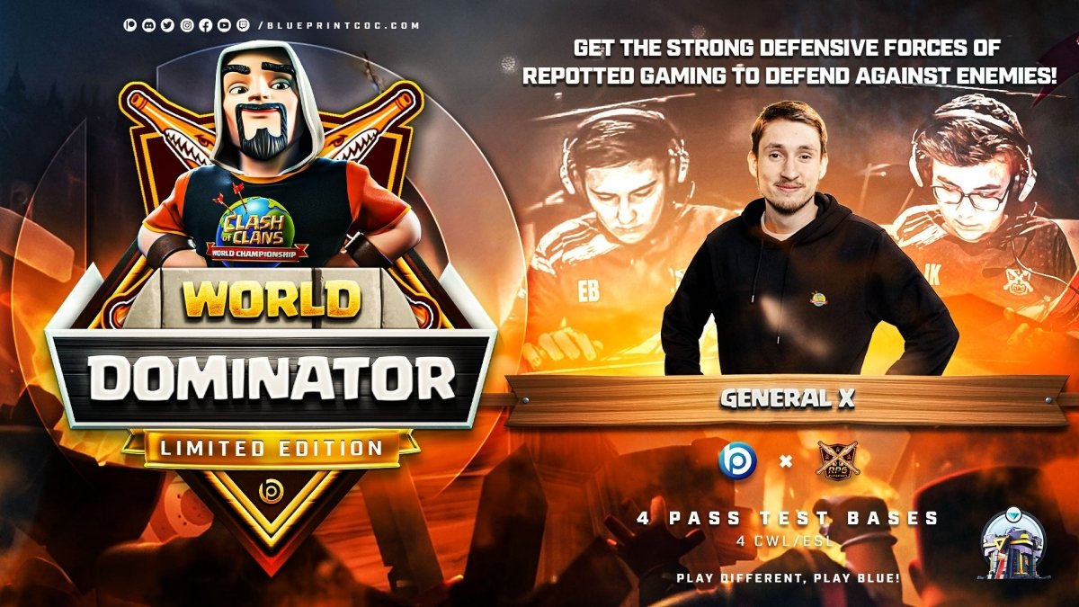 TH15 World Dominator Base Pack ⭐ Limited Edition