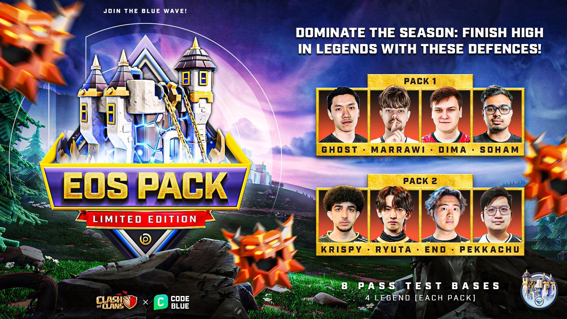 TH18 EOS Base Pack Limited Edition - Blueprint CoC