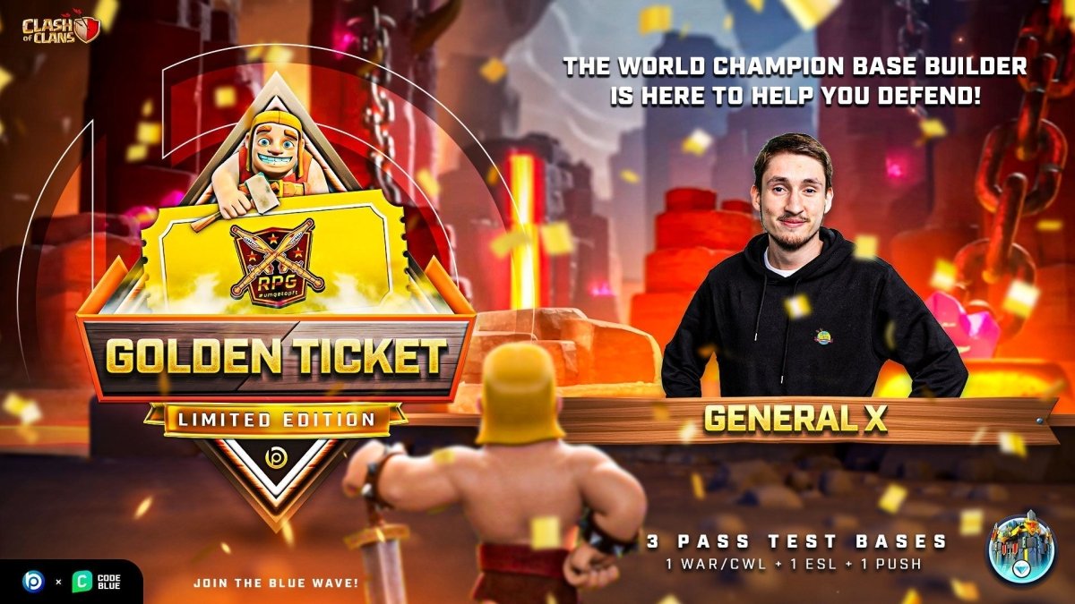 TH17 Golden Ticket Base Pack Limited Edition - Blueprint CoC