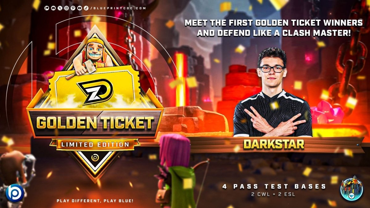 TH17 Golden Ticket Base Pack Limited Edition - Blueprint CoC