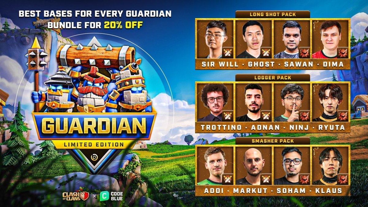 TH18 New Guardian Base Pack Limited Edition - Blueprint CoC