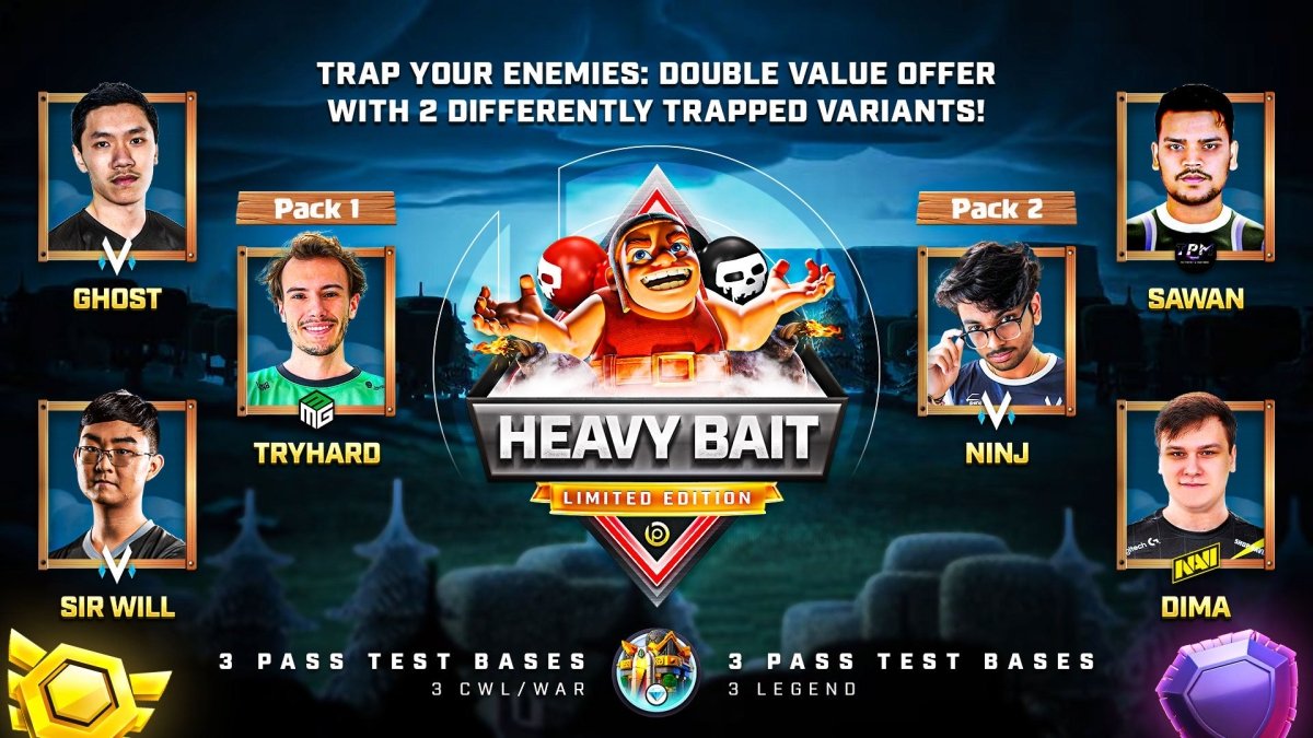 TH16 Heavy Baited Base Pack ⭐ Limited Edition