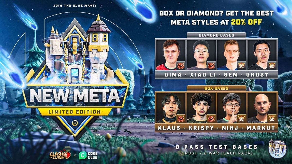 TH18 New Meta Base Pack Limited Edition - Blueprint CoC