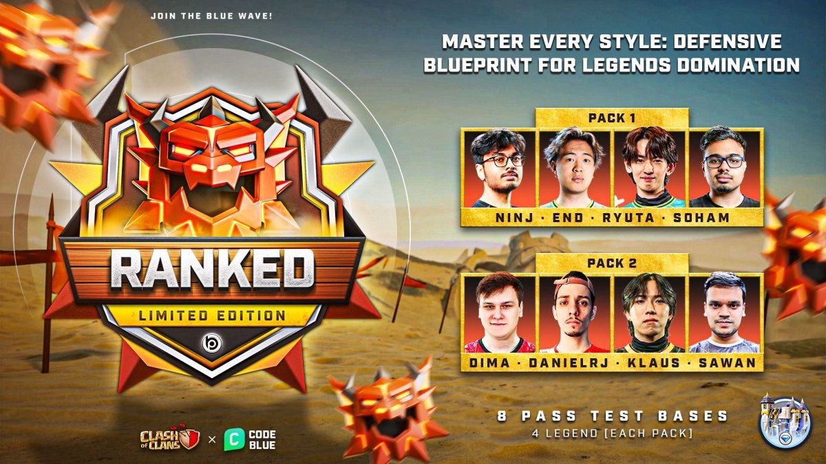 TH18 Ranked Mode Base Pack Limited Edition - Blueprint CoC