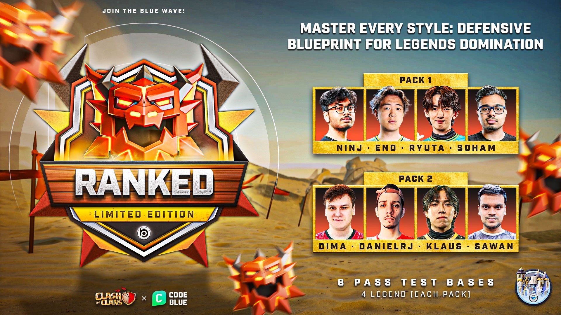 TH18 Ranked Mode Base Pack Limited Edition - Blueprint CoC