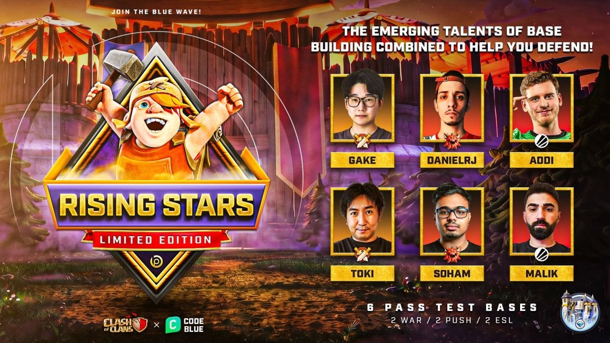 TH18 Rising Stars Base Packs Limited Edition - Blueprint CoC