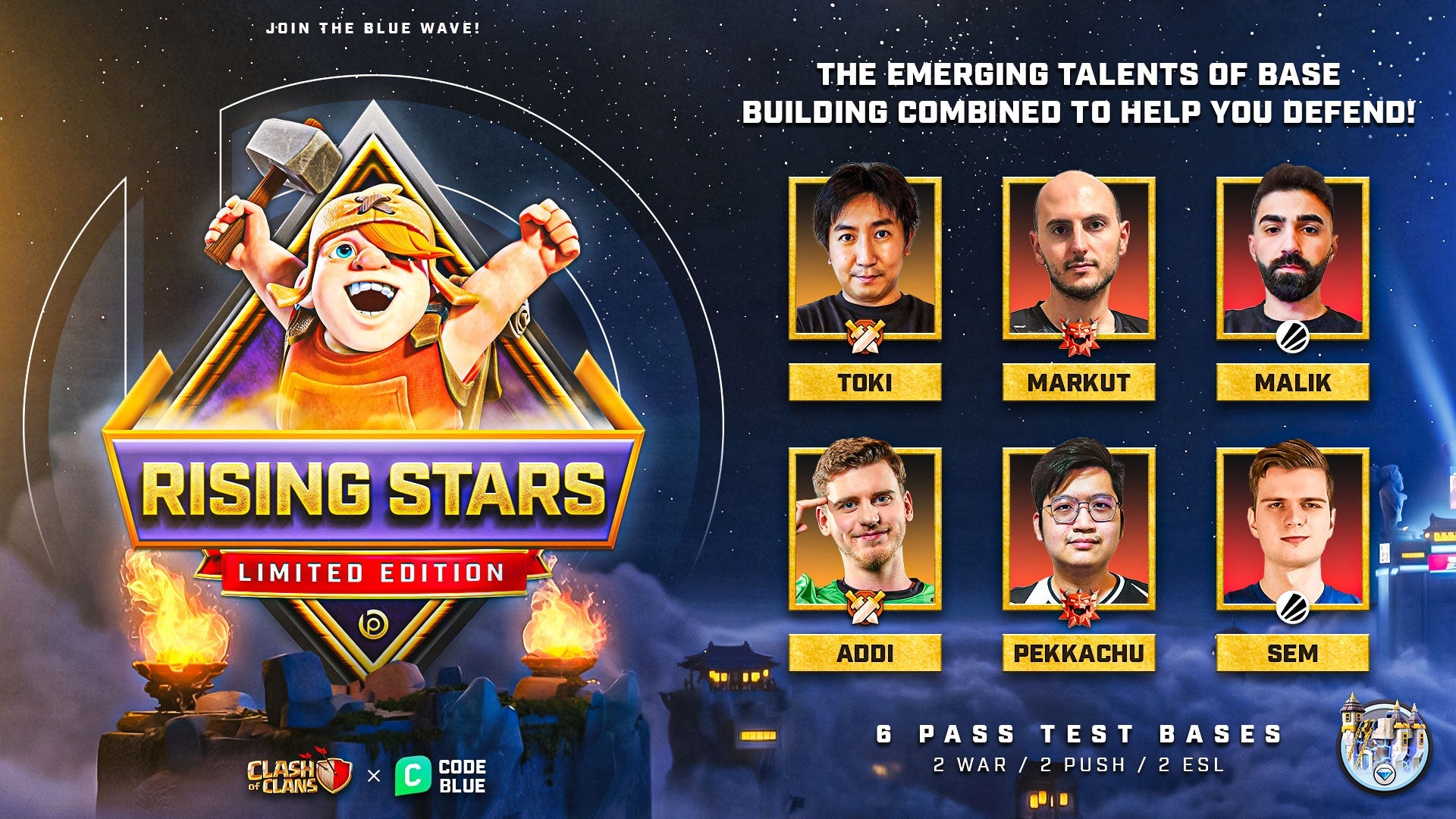 TH18 Rising Stars Base Packs Limited Edition - Blueprint CoC